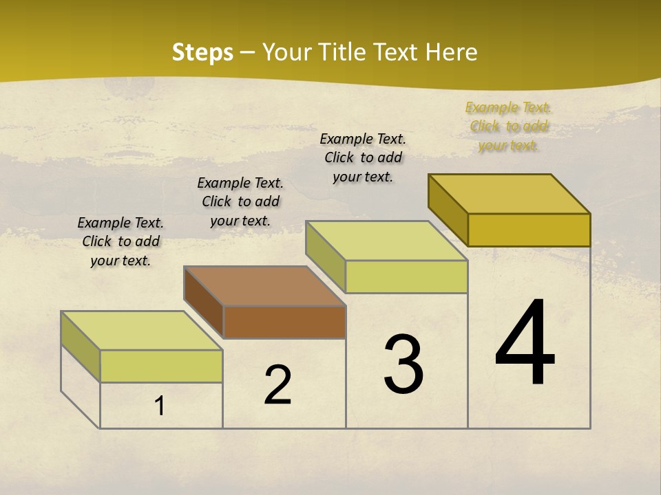 A Piece Of Parchment Paper With A Yellow Background PowerPoint Template