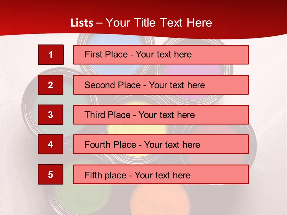 Paint Can Colorful PowerPoint Template