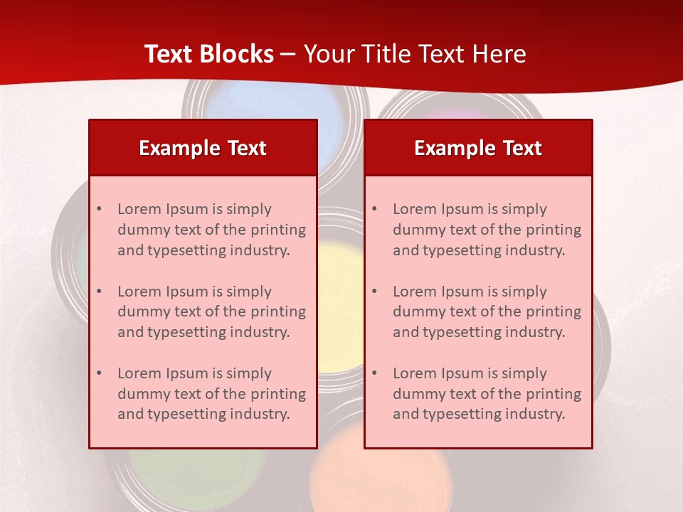 Paint Can Colorful PowerPoint Template