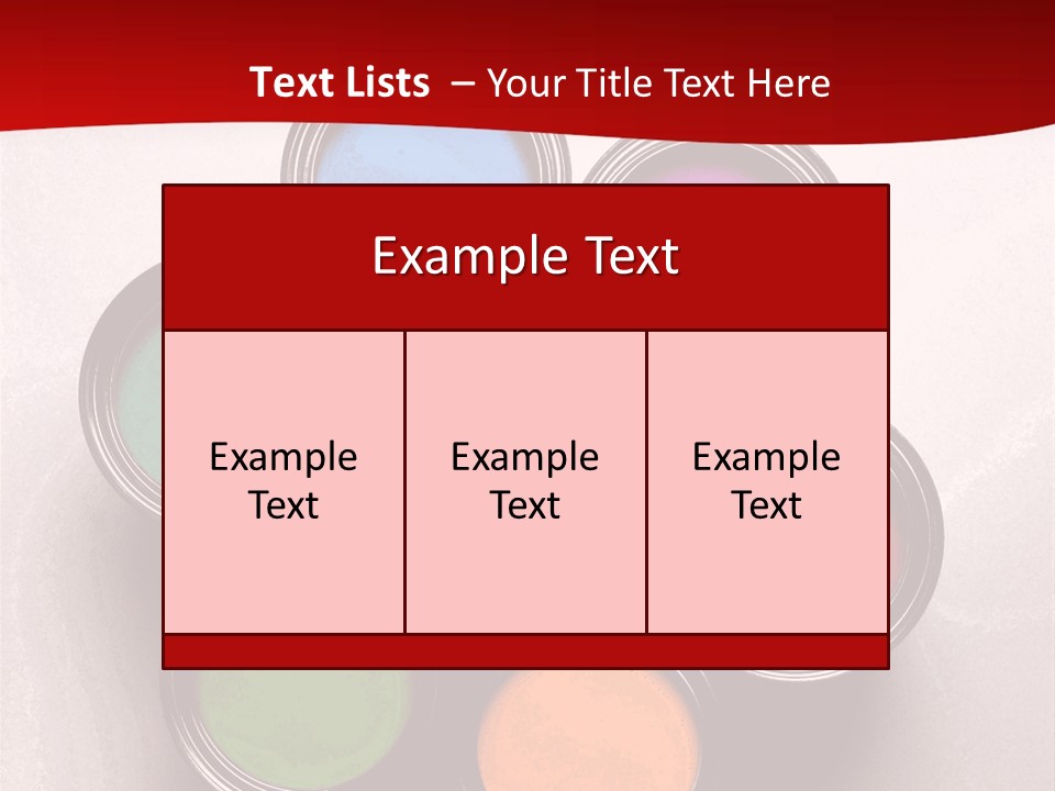 Paint Can Colorful PowerPoint Template