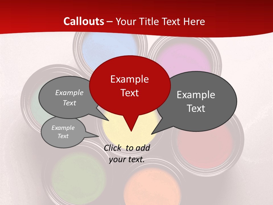 Paint Can Colorful PowerPoint Template