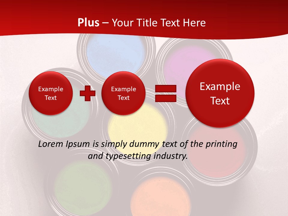 Paint Can Colorful PowerPoint Template