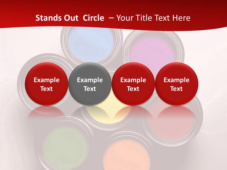 Paint Can Colorful PowerPoint Template