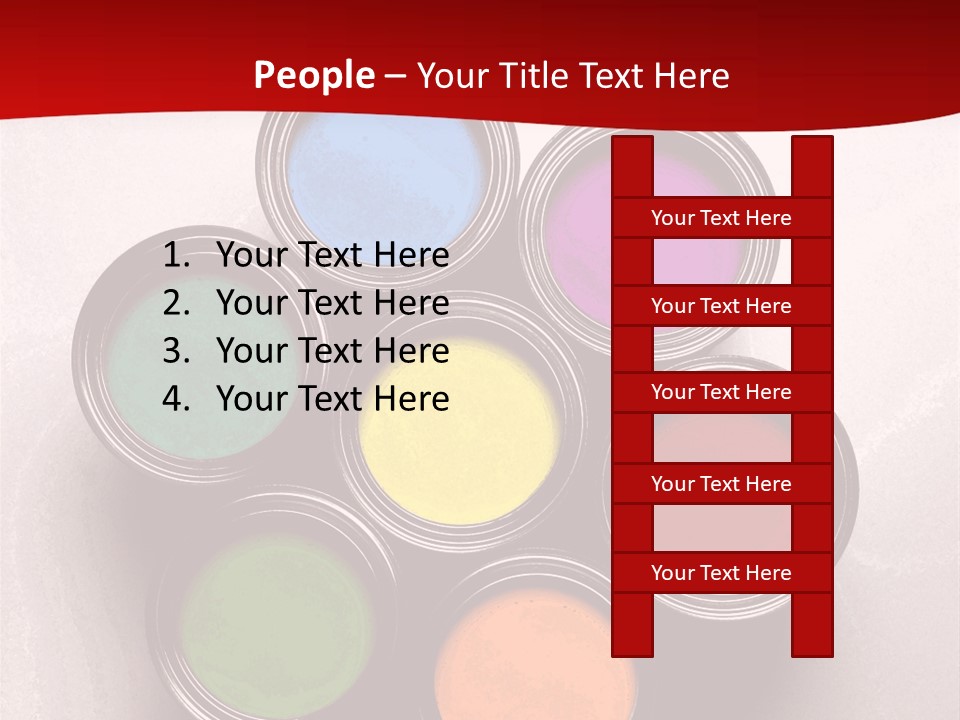 Paint Can Colorful PowerPoint Template