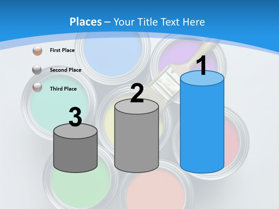 Handle Paint Art PowerPoint Template