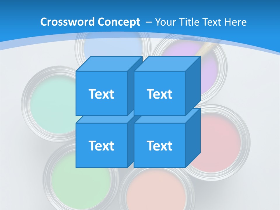 Handle Paint Art PowerPoint Template