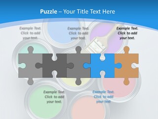 Handle Paint Art PowerPoint Template