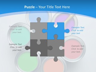 Handle Paint Art PowerPoint Template