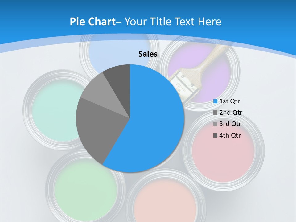 Handle Paint Art PowerPoint Template