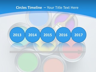 Handle Paint Art PowerPoint Template