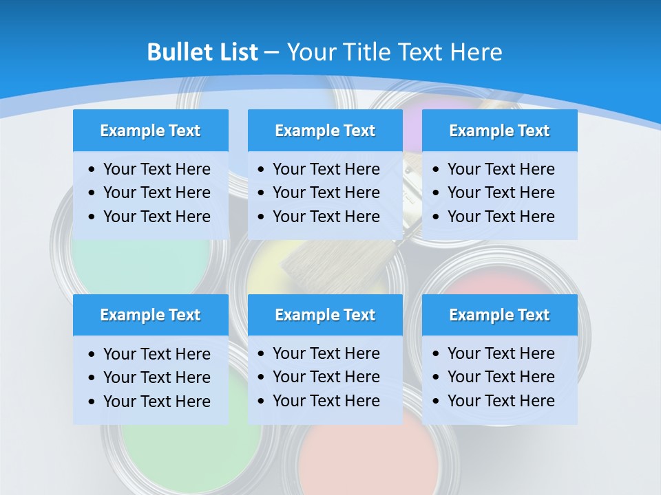 Handle Paint Art PowerPoint Template