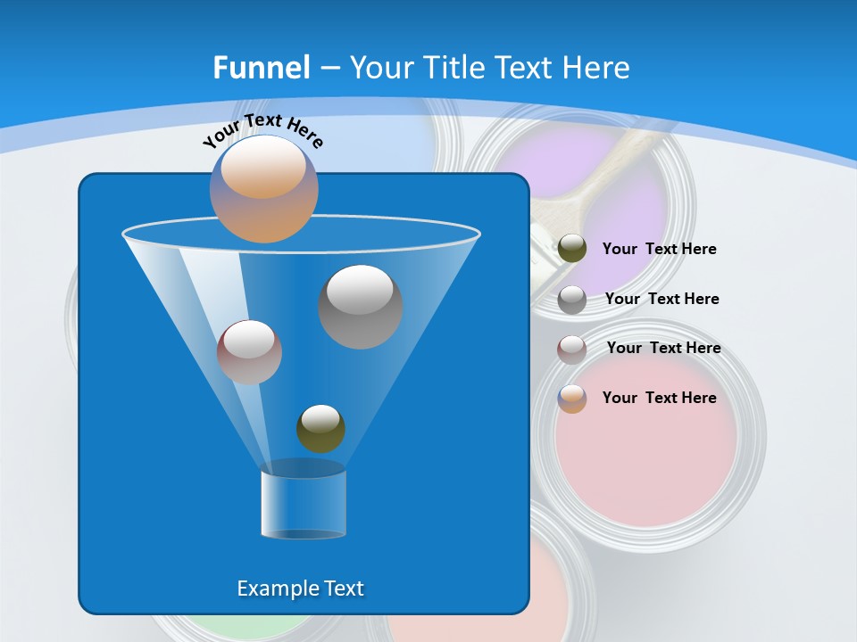 Handle Paint Art PowerPoint Template