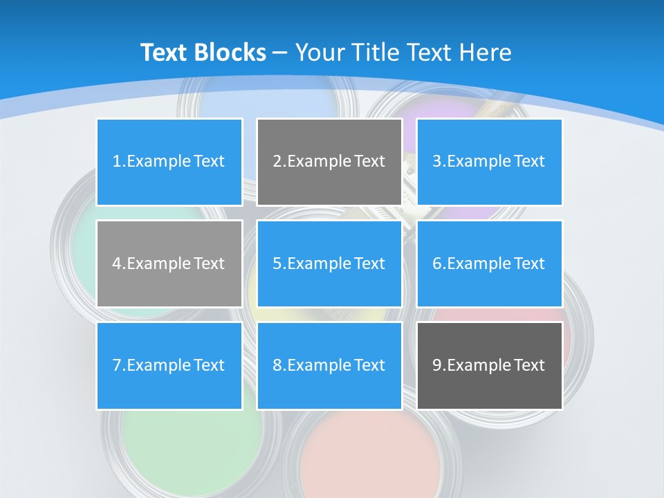 Handle Paint Art PowerPoint Template