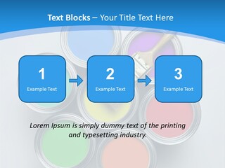 Handle Paint Art PowerPoint Template