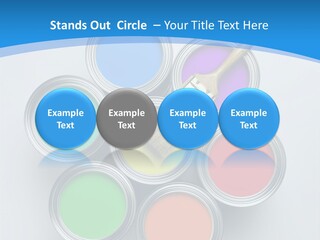 Handle Paint Art PowerPoint Template