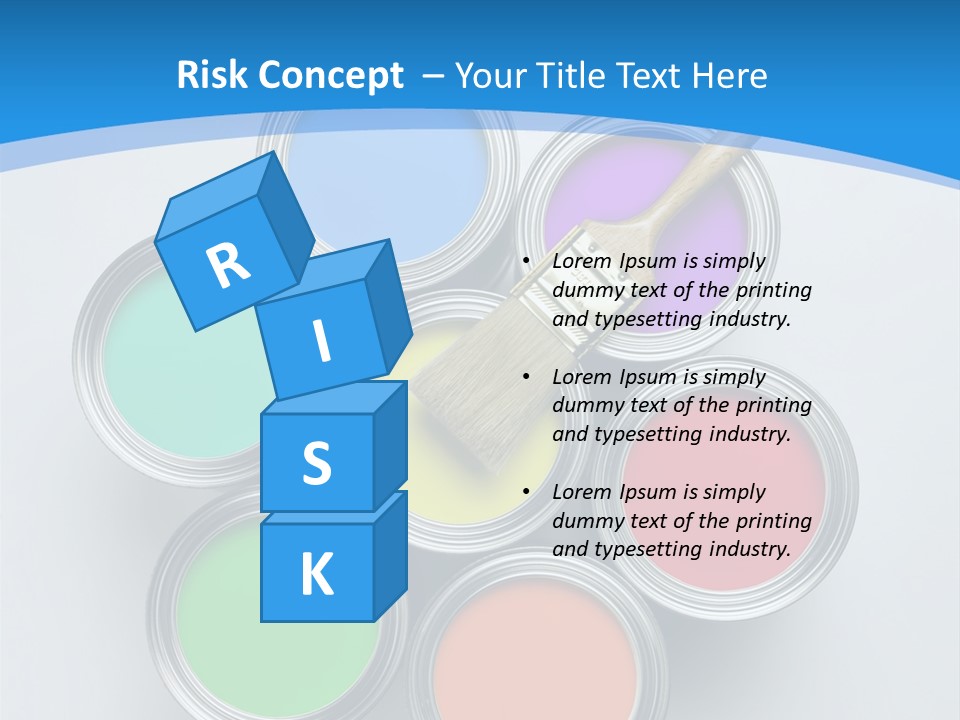 Handle Paint Art PowerPoint Template