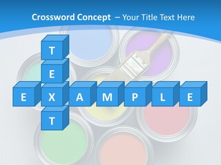 Handle Paint Art PowerPoint Template