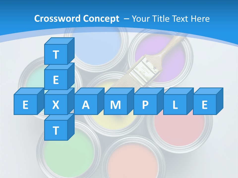 Handle Paint Art PowerPoint Template