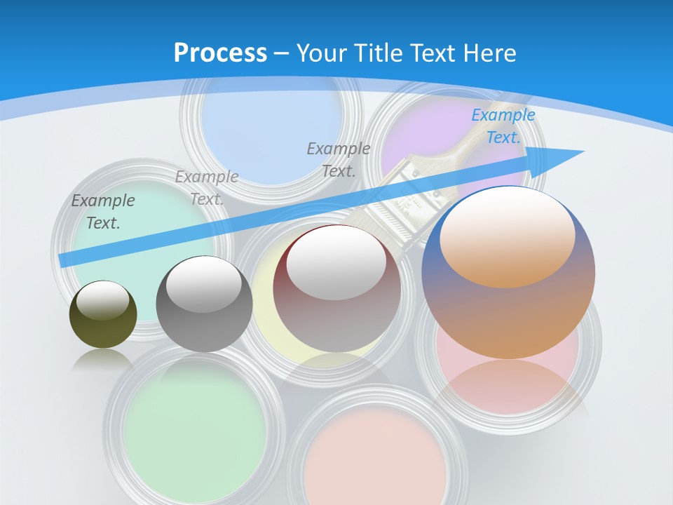 Handle Paint Art PowerPoint Template