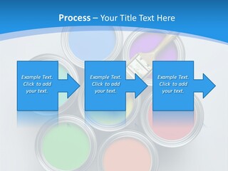 Handle Paint Art PowerPoint Template