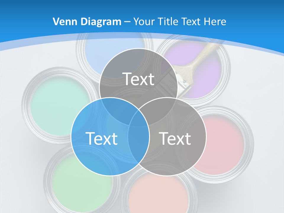 Handle Paint Art PowerPoint Template