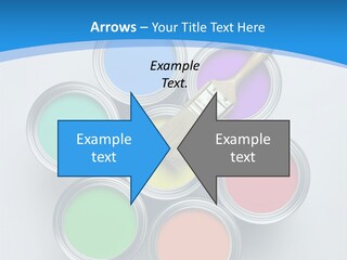 Handle Paint Art PowerPoint Template