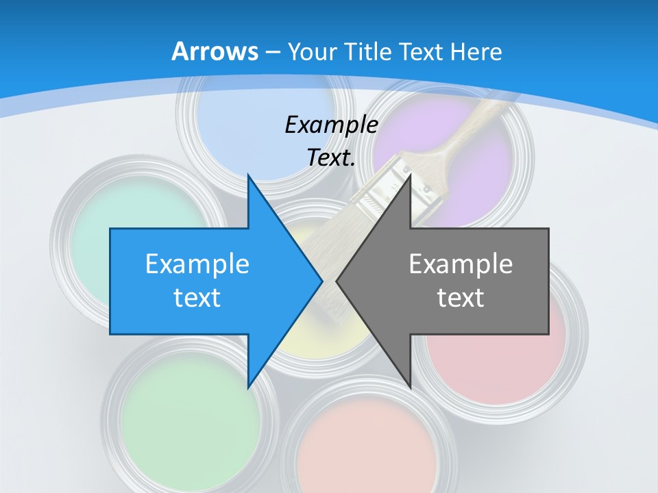 Handle Paint Art PowerPoint Template
