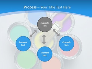 Handle Paint Art PowerPoint Template