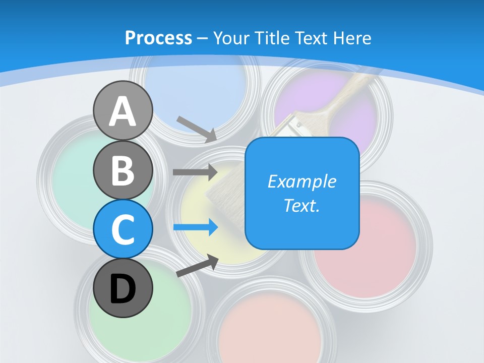 Handle Paint Art PowerPoint Template