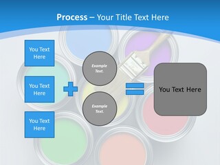 Handle Paint Art PowerPoint Template