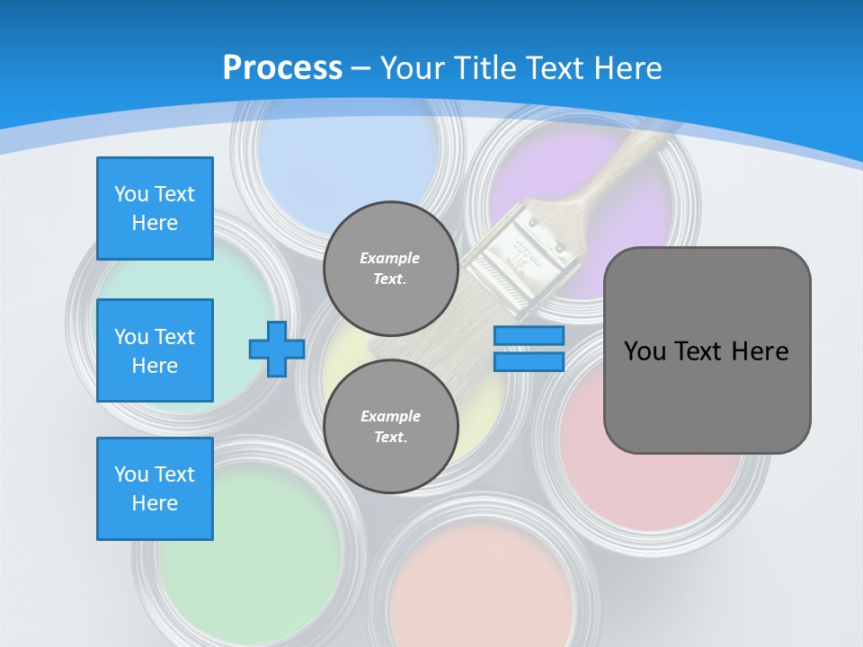 Handle Paint Art PowerPoint Template