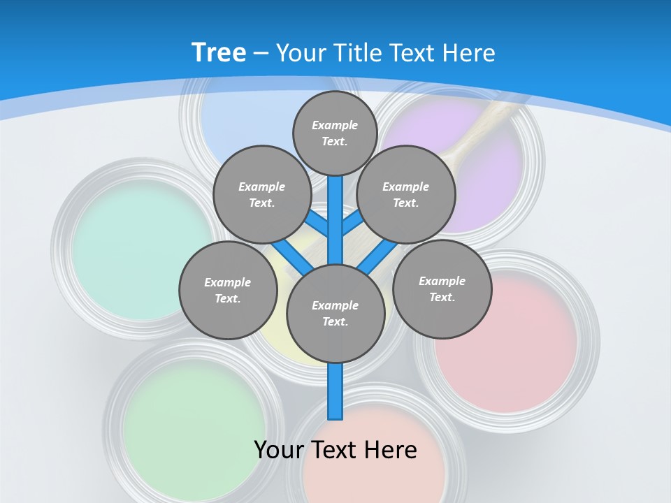 Handle Paint Art PowerPoint Template