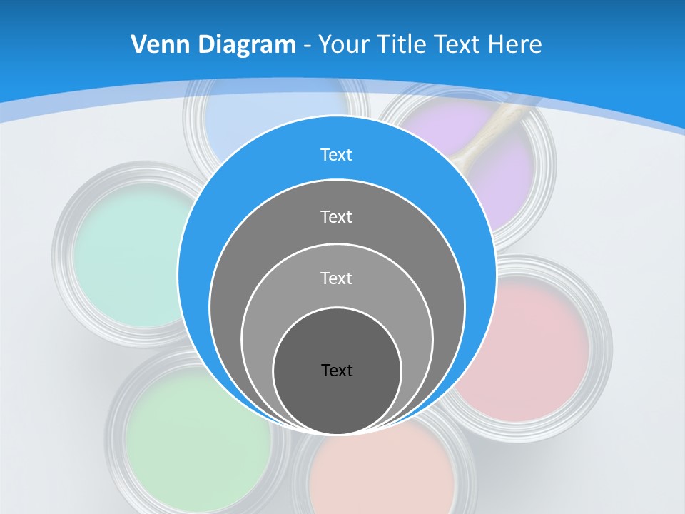 Handle Paint Art PowerPoint Template