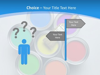 Handle Paint Art PowerPoint Template