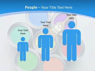 Handle Paint Art PowerPoint Template