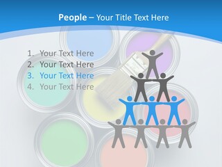 Handle Paint Art PowerPoint Template