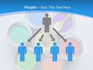 Handle Paint Art PowerPoint Template