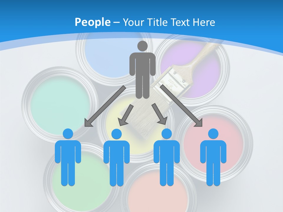 Handle Paint Art PowerPoint Template