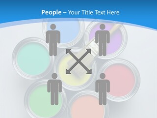 Handle Paint Art PowerPoint Template