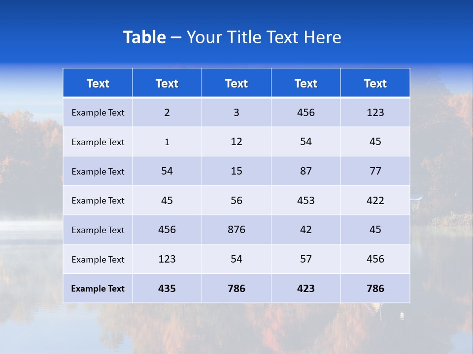 Sunny Branch Nature PowerPoint Template