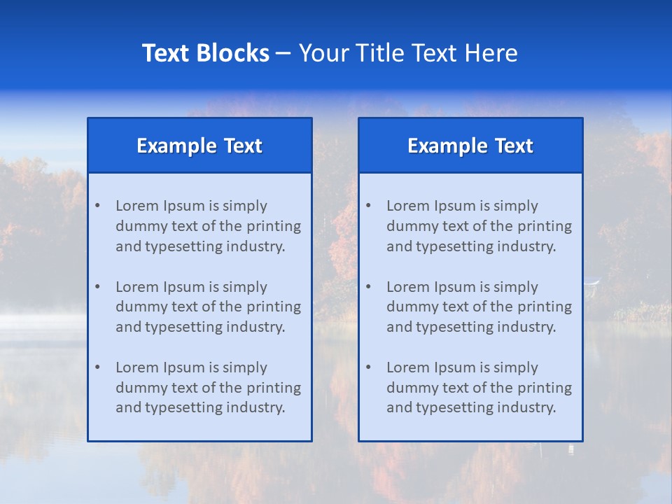 Sunny Branch Nature PowerPoint Template