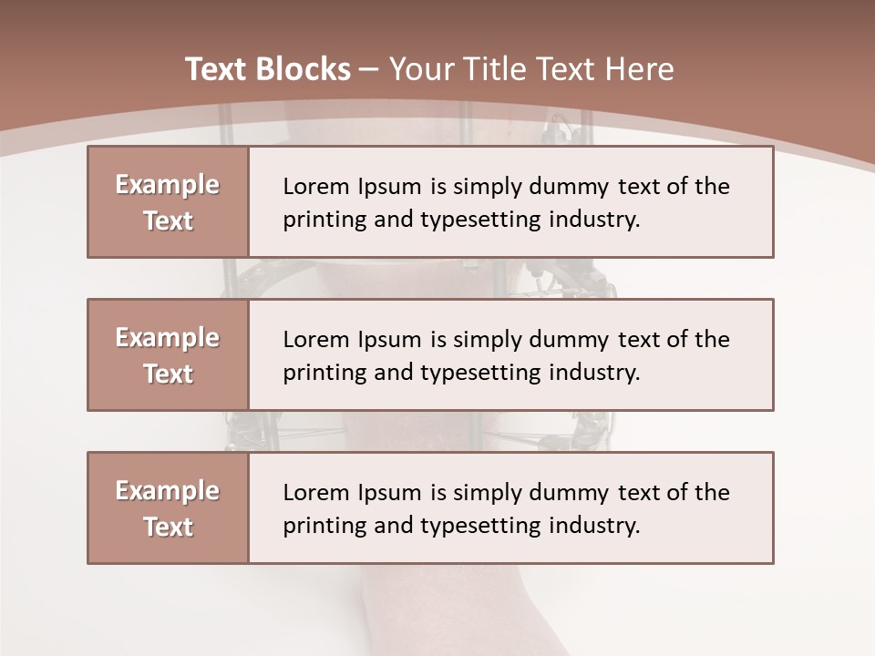 Bone Health Isolated PowerPoint Template