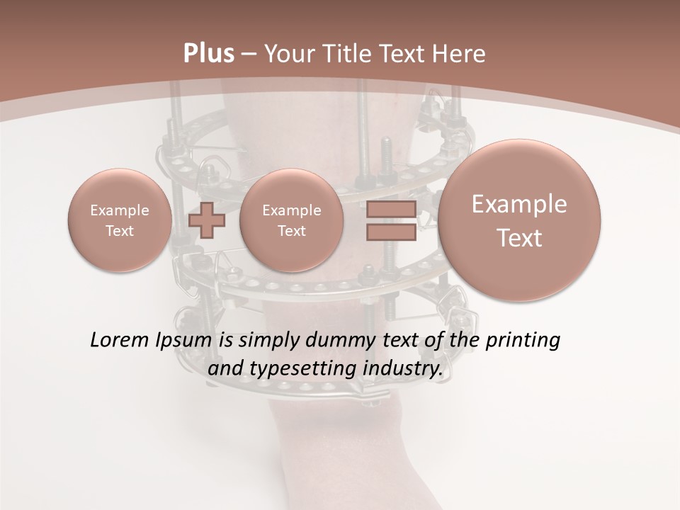 Bone Health Isolated PowerPoint Template