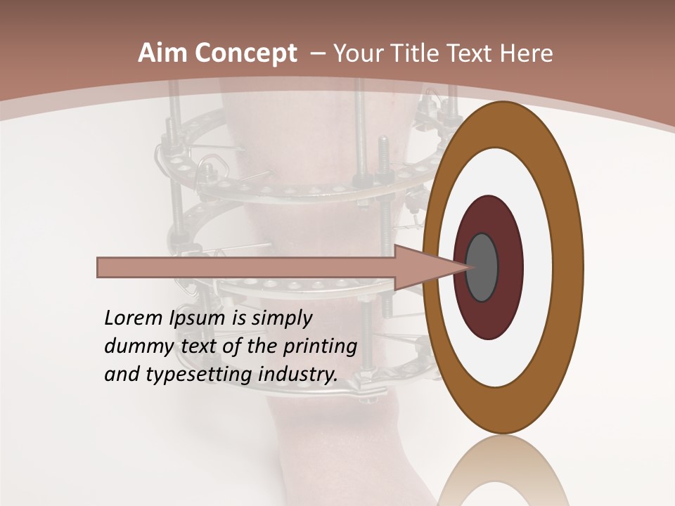 Bone Health Isolated PowerPoint Template