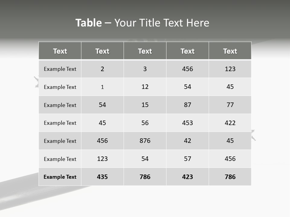 Products Tool Human PowerPoint Template