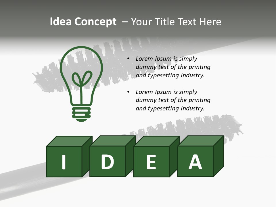 Products Tool Human PowerPoint Template