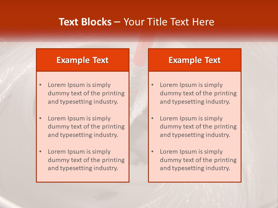 Industry Floor Rosin PowerPoint Template