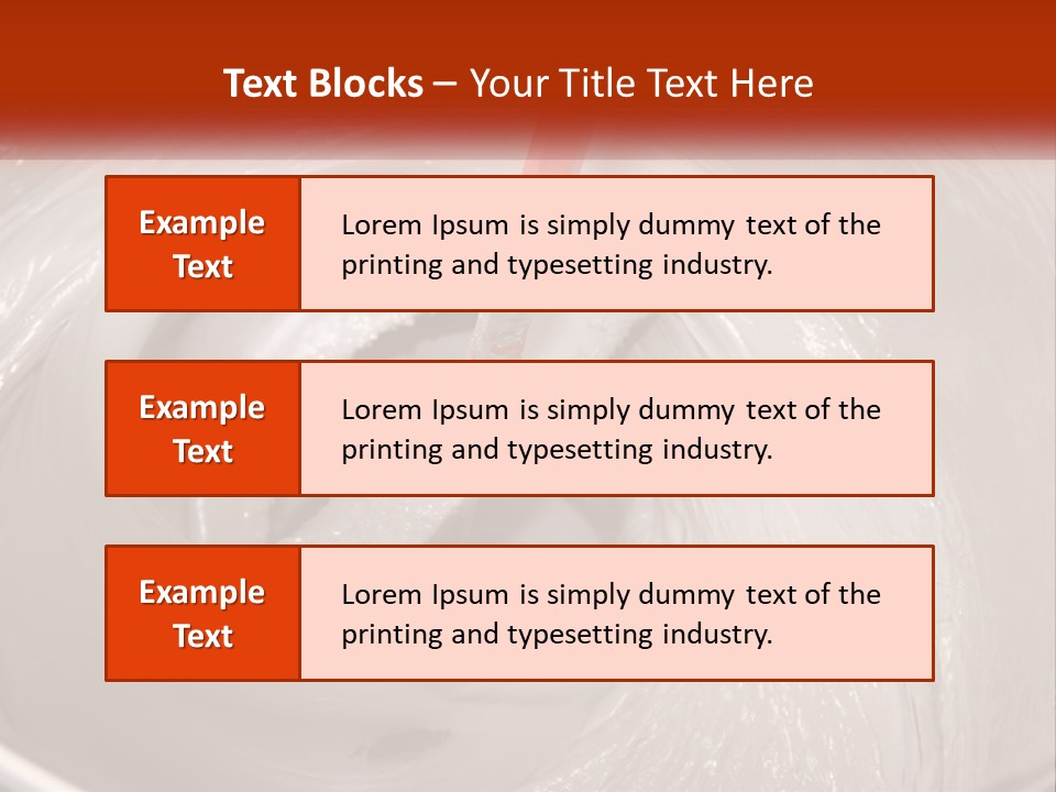 Industry Floor Rosin PowerPoint Template