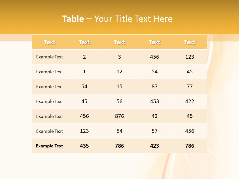 Background Color Style PowerPoint Template