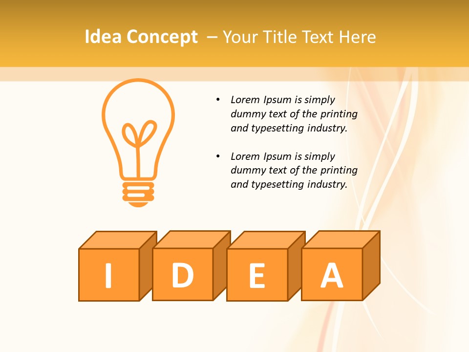 Background Color Style PowerPoint Template